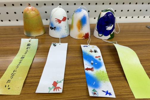 風鈴絵付け体験（南九州市・夏休み）-2