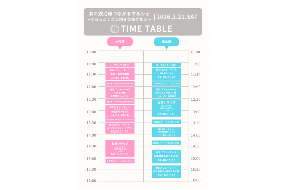 【2026】おれ鉄沿線つながるマルシェ～ぐるっと！ご当地9つ星グルメ～-2