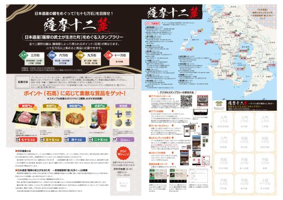 日本遺産「薩摩の武士が生きた町」をめぐるスタンプラリー-2