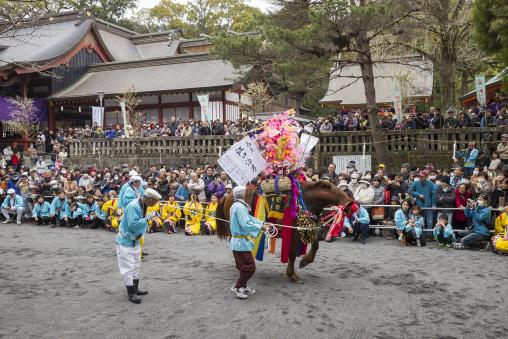 Hatsu-Uma Festival (Suzukake-uma Dance) / 初午祭