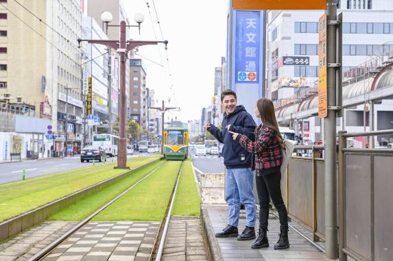 Kagoshima City Tram stops / 鹿児島市電 電停